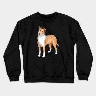 Sable Smooth Collie Dog Crewneck Sweatshirt